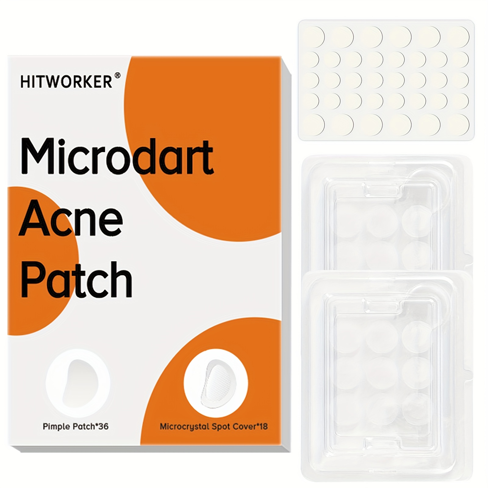 60PCS Pimple Patches with Micr - Face Oil ulasan dan harga