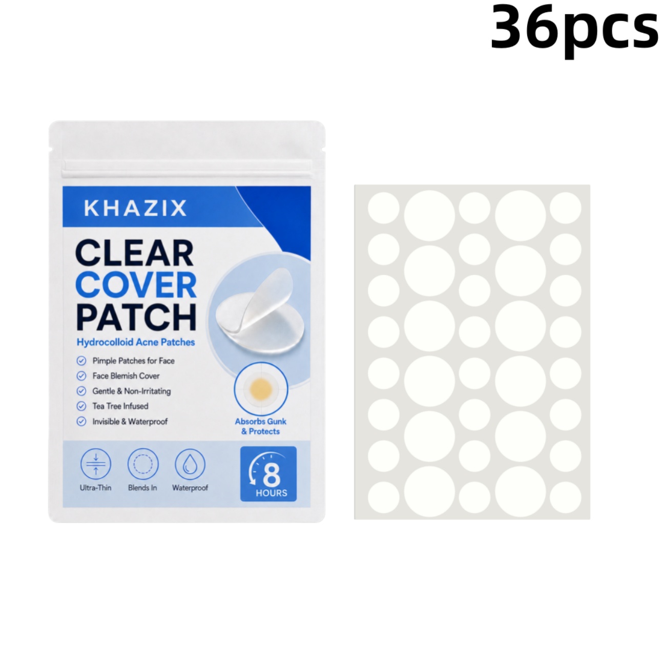 36pcs Transparent Pimple Patch - Face Moisturizer ulasan dan harga