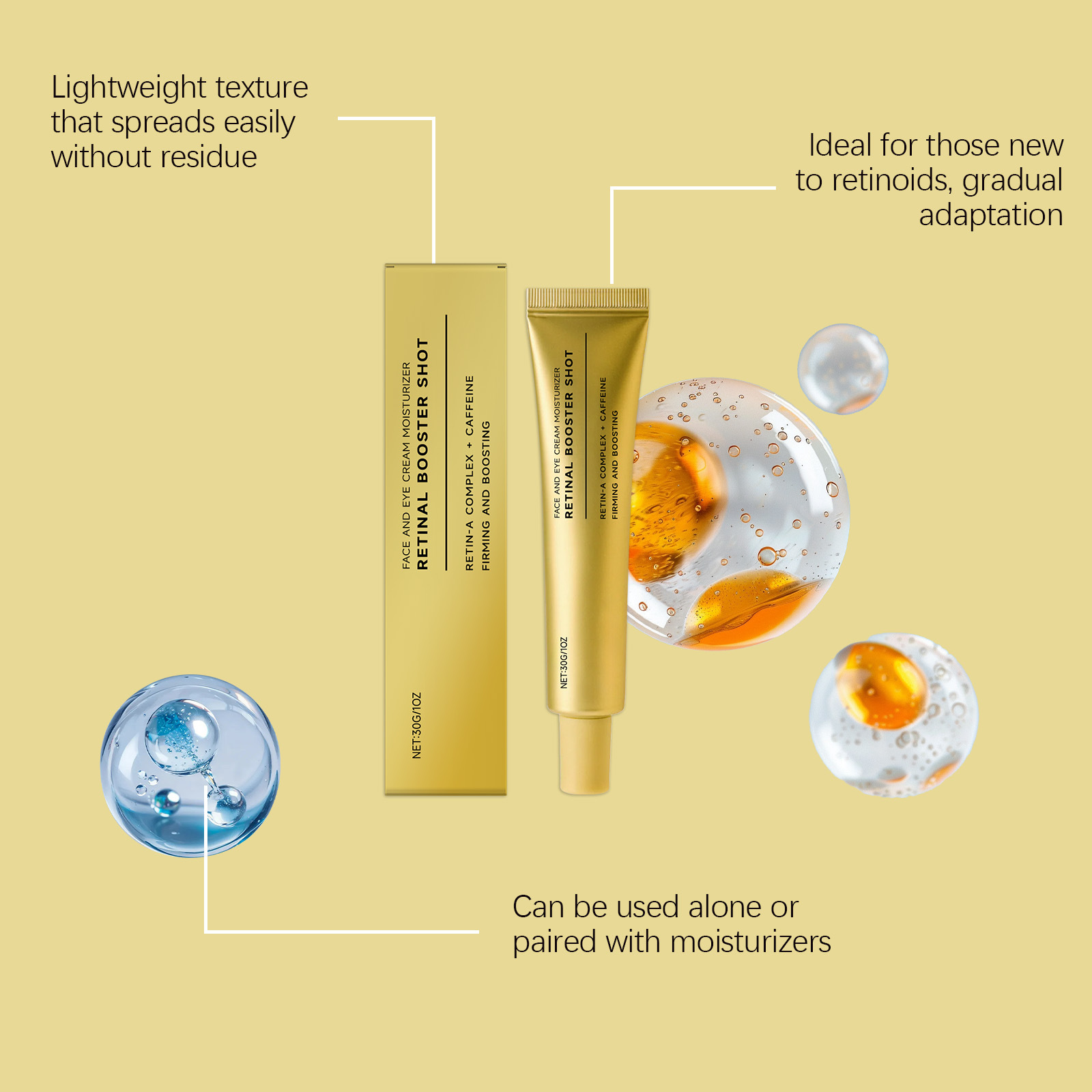 Retinol Firming Face Cream Imp - Retinol Cream ulasan dan harga