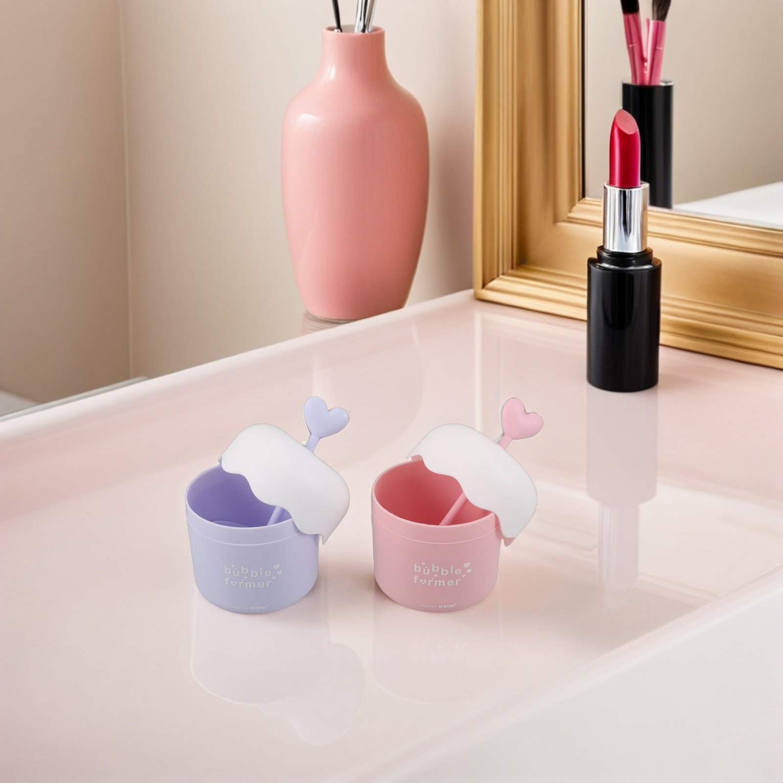4Pcs Portable Facial Foam Make - Cleanser Face ulasan dan harga