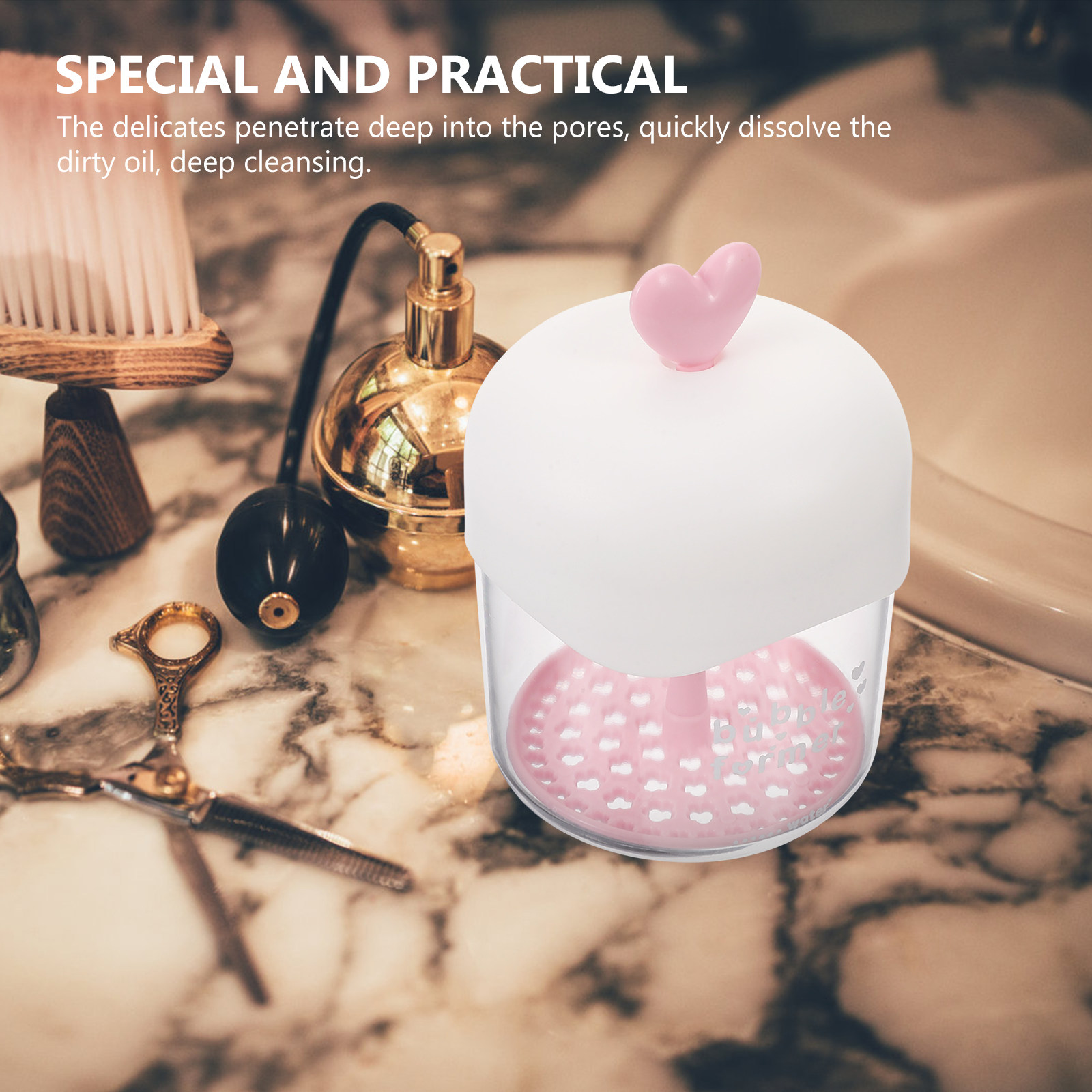 Transparent Face Wash Foam Mak - Cleanser Face ulasan dan harga