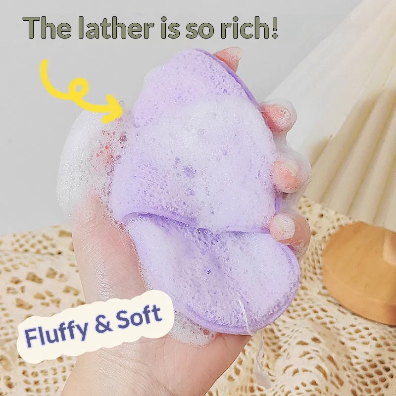 Glove Type Facial Sponge Puff  - Cleanser Face ulasan dan harga