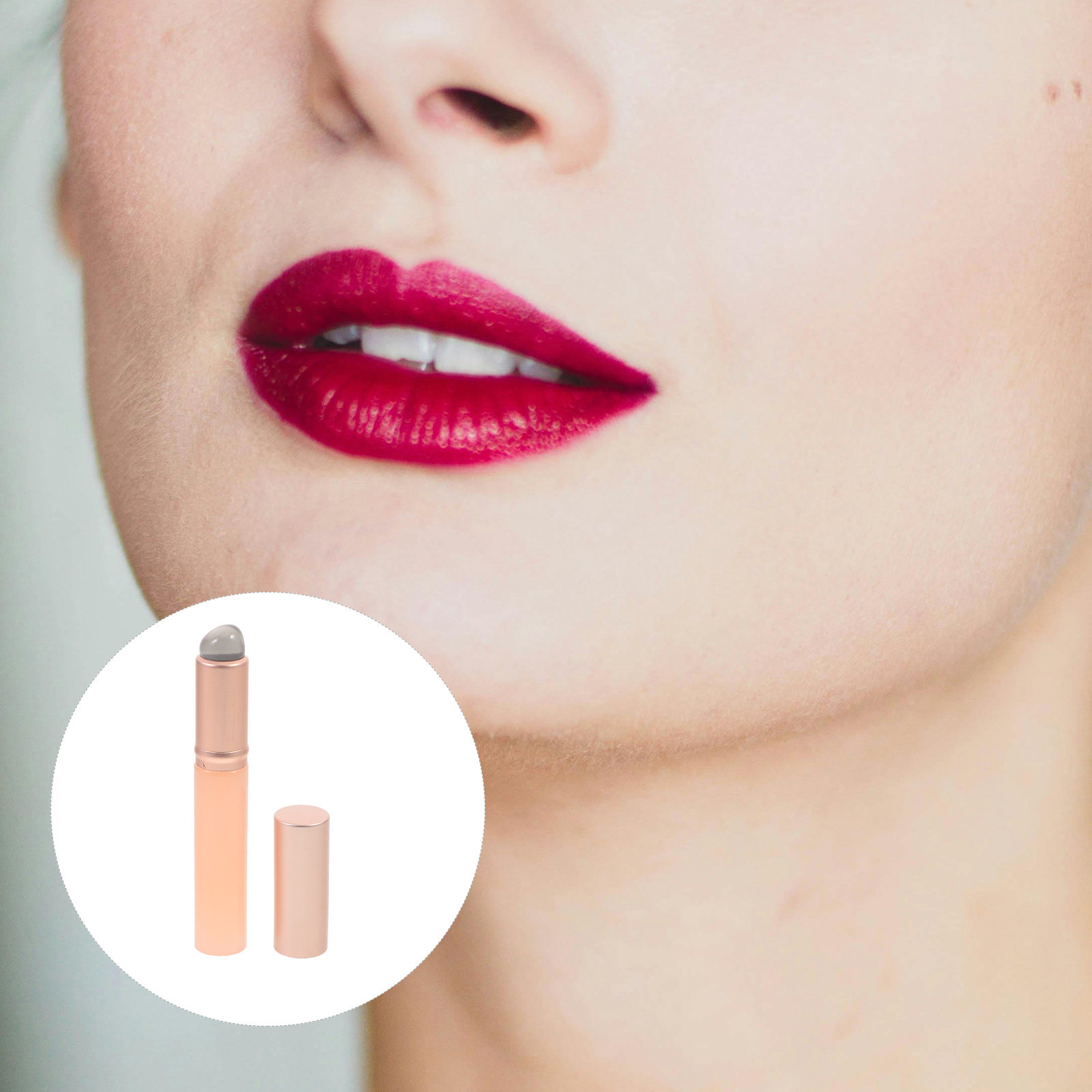 2Pcs Silicone Lip Applicator S - Lip Balm ulasan dan harga