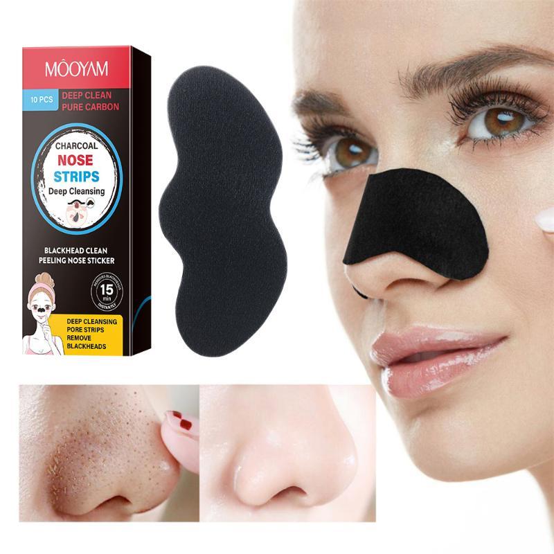 10Pcs Unisex Blackhead Remove  - Face Mask Skincare ulasan dan harga