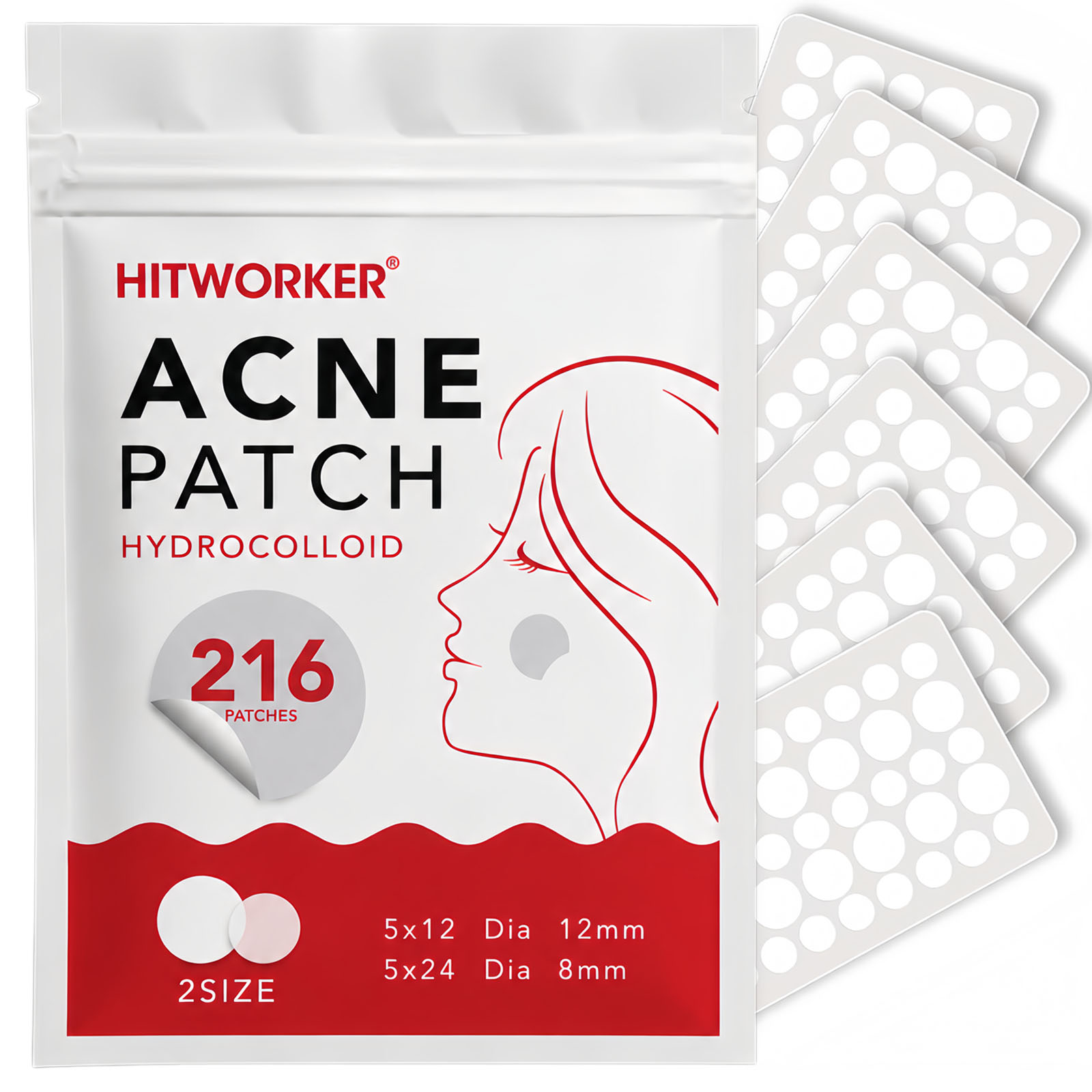 216pcs Hydrocolloid Pimple Pat - Night Cream ulasan dan harga