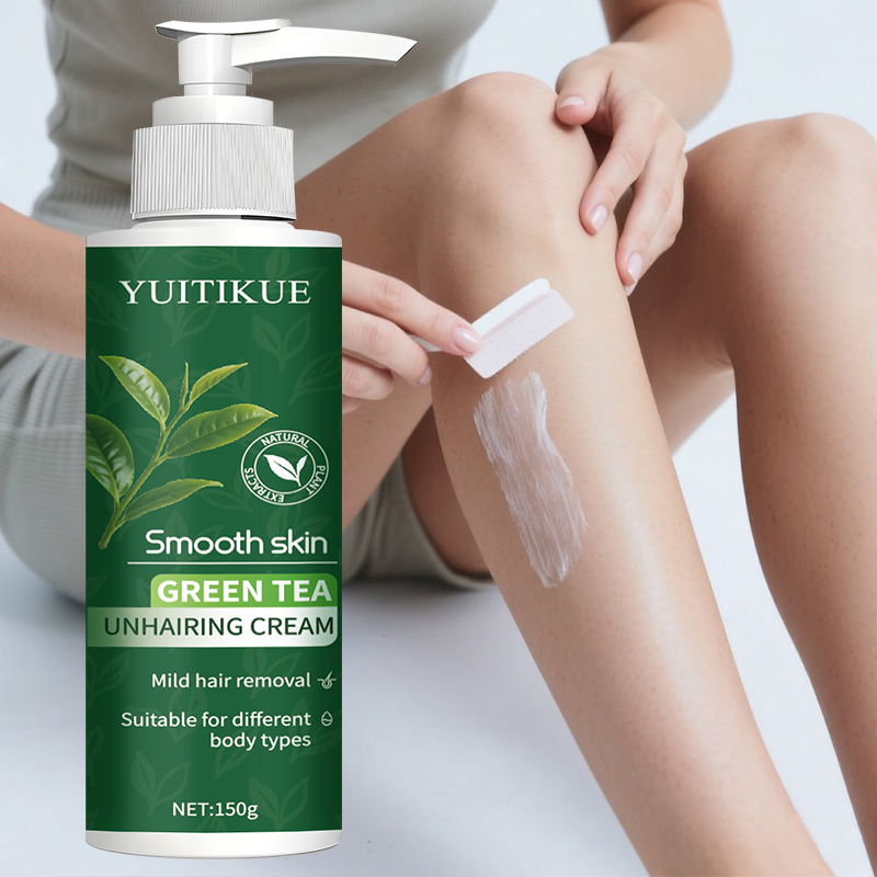 YUITIKUE Green Tea Hair Remova - Body Lotion ulasan dan harga