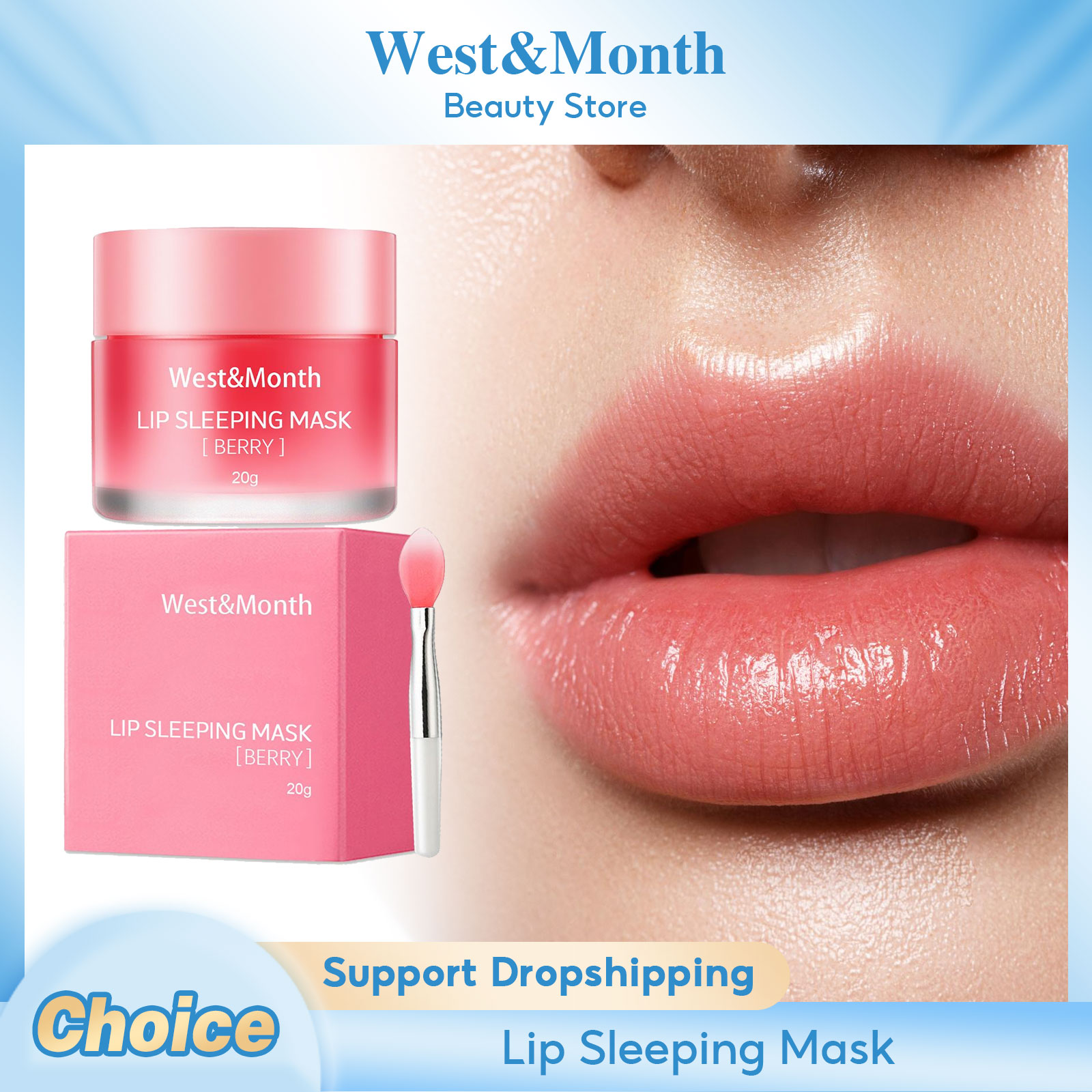 Sleeping Lip Mask Anti-Chapped - Night Cream ulasan dan harga