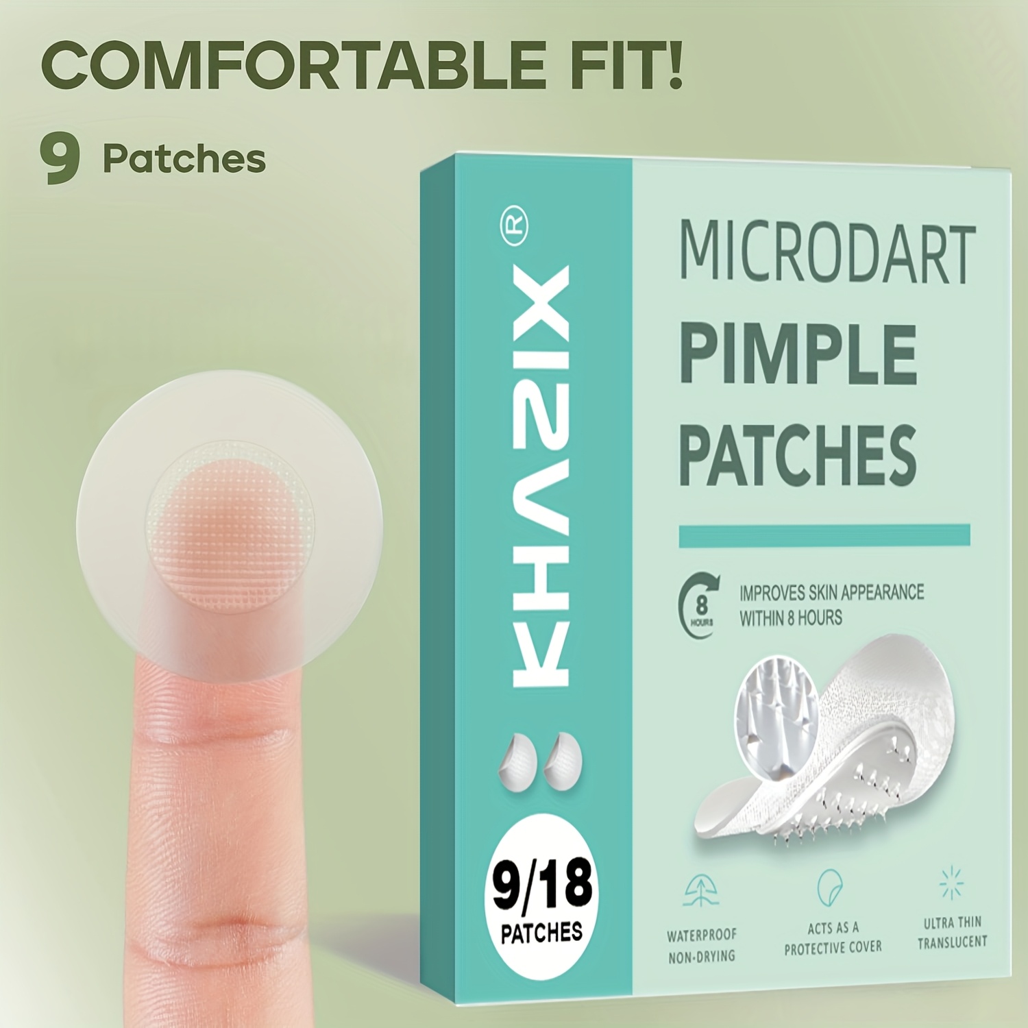 9 pieces water-based acne patc - Night Cream ulasan dan harga