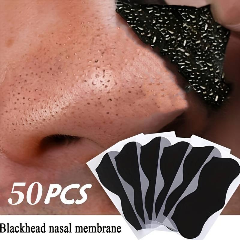 【F】50Pcs Nose Blackhead Remove - Face Mask Skincare ulasan dan harga