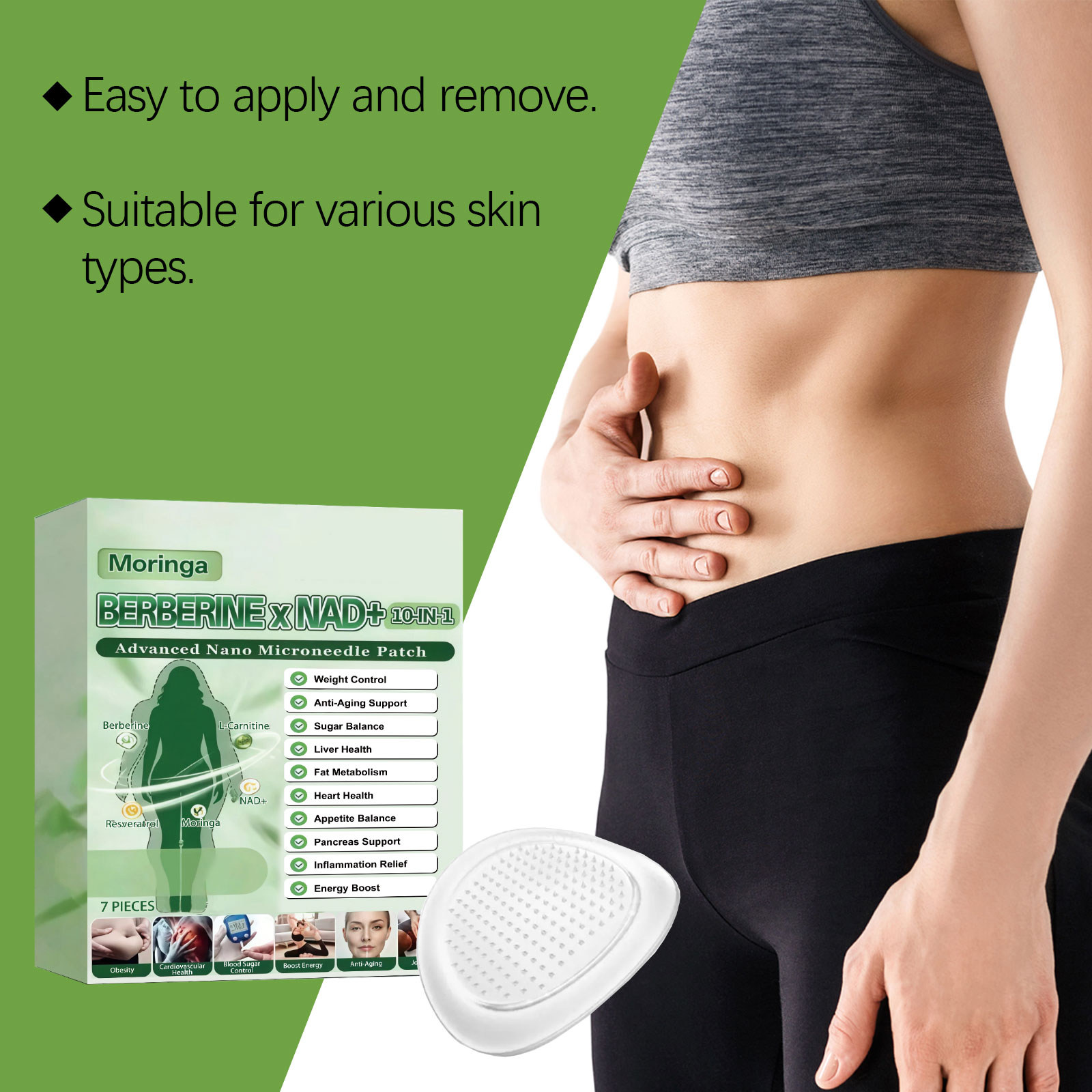 10 In 1 Overnight Microneedle  - Face Moisturizer ulasan dan harga